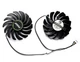 Вентилятор PowerLogic для відеокарти MSI RTX 2060 2070 2080 Super Ventus (orgnl) 87 мм PLD09210B12HH (PLD09210S12HH T129215SU) комплект 2 шт (№332.6) - зображення 2