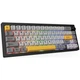 Клавіатура бездротова Ajazz ak650 Flying Fish Switch Black (ak650-ff-bgy) - зображення 3