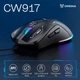 Мышь Onikuma CW917, RGB подсветка, Black - изображение 2