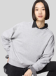Світшот Uniqlo розмір L сірий (02) (477707) - зображення 1