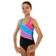 Дитячий купальник для плавання SP-Sport 2451-1 зріст 135-140см 8 років Black-Pink-Blue - зображення 2