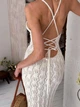 Сарафан женский ARTKNIT Кружево S-M Молочный (4823093473072) - изображение 10