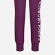 Детские теплые спортивные штаны-джоггеры для девочек Calvin Klein 680609831 122 см Фиолетовые (1159834574) - изображение 2