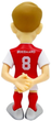 Figurka Minix Football Stars: Arsenal Odegaard 12 cm MNXD7000 (8056379187431) - obraz 3