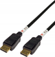 Kabel Deltaco DisplayPort 2.1 2 m Black (DP40-1020) - obraz 1