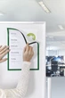Рамки магнітні A4 зелені Magnetofix Frame Green Set - зображення 6