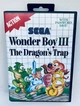Wonder Boy III The Dragon's Trap, английская версия - картридж для SEGA Master System, Б/У - изображение 1