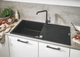 Кухонна мийка Grohe Granite Black 1000 х 500 мм 31645AP0 - зображення 3