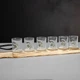Рюмки для водки прикольные, со вставками кубик | Подарок куму на День Рождение 225-001-032 - изображение 1