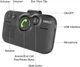 Гучний зв'язок авто Bluetooth-гарнітура для мобільного телефону SUNITEC BC980P Black (R3680) - изображение 3