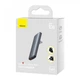 Зарядний пристрій Baseus GaN5 Pro Ultra-Slim 65W (Type-C + USB) + Type-C to Type-C 100W Cable 1m Gray (CCGP150113) - зображення 8