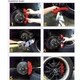 Декоративные накладки на тормозные суппорта Brembo ABS 4 шт. М Черные - изображение 4