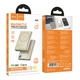 Повербанк Hoco Q34 Clever, PD20W, magnetic with digital display, 10000mAh, 1Type-C, 20W, PD, QC, Титаніум - зображення 4