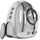 Рюкзак для переноски животных с иллюминатором CosmoPet CP-101 25х32х42см Светло-серый (JDT-0848100) - изображение 2