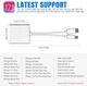 Картридер hifriend для iPhone Samsung Xiaomi Huawei Meizu Google Pixel и тд. Lightning / USB-C (Type - C) SD/TF Card Reader адаптер для USB-C на картридер SD Card White - изображение 7