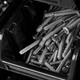 Настенная панель с лотками с крышкой Kistenberg 77,2х78см 63 контейнеров, MIX590 - изображение 6