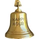 Дзвін корабельний бронзовий HAPPY HOUR d=15 см - зображення 1