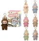 Брелок мягкая плюшевая игрушка Лабубу Labubu The Monsters exciting macaron фигурка 17 см - изображение 1