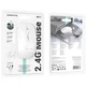 Маніпулятор миша BOROFONE BG14 Planet 2.4G business wireless mouse White (6941991113383) - изображение 2