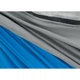 Гамак туристический с антимоскитной сеткой 260 х 130 см до 200 кг для похода туризма аткивного отдыха серый / синий - изображение 4