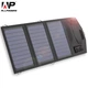Портативна сонячна панель Allpowers 5V 15 W 10000 mAh Кемпінгова туристична переносна панель чорна - зображення 5