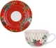 Чашка порцелянова з блюдцем BonaDi Merry Christmas 250мл (BD-K075) - зображення 1