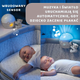 Lampka nocna projektor gwiazdek Chicco First Dreams Next2Stars Beżowy (8058664112463) - obraz 15