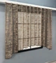 Кухонная арка VR-Textil № 1665т жаккард "Мрамор Al-1" коричневый 280х150 см (51-225) - изображение 2