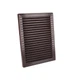 Ґрати вентиляційні пластикові з сіткою AirRoxy 140x210 brown коричневі 02-341 - зображення 1