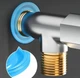 Силиконовые герметичные прокладки для крана TapGasket, 25 штук, синие - изображение 3