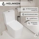 Унитаз-компакт Helmken 35900004 безободковый с сиденьем Soft Close дюропласт - изображение 3