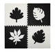 Игровой коврик пазл большой MoMi Feli Black 120×120 см мягкий детский EVA коврик для дома и улицы, коврик-пазл для игр, термо коврик детский, коврик-пазл, игровой детский коврик - изображение 3