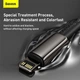 Кабель Baseus Tungsten Gold Fast Charging Data Cable Type-C to iP PD 20W 2 м Black (CATLWJ-A01) - зображення 13