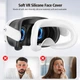 Захисний силіконовий набір чохли / накладки для Oculus Meta Quest 3 White - зображення 6