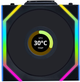 Zestaw wentylatorów Lian Li Uni Fan SL Wireless LCD 120 Black (LULI-099) - obraz 3