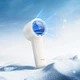 Вентилятор портативний настільний ручний Hoco HX63 з LED дисплеєм 2000 mAh з вбудованим акумулятором, 2-6 год роботи White - зображення 2