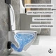 Унитаз подвесной Helmken 35490101 безободковый белый с сиденьем Soft Close дюропласт - изображение 3