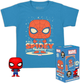 Набір Funko Pocket Pop! & Tee Marvel Фігурка Людини-павука + дитяча футболка розмір S 72945 (889698729451) - зображення 2