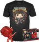 Zestaw Funko Pop! & Tee Stranger Things Figurka Hunter Eddie with Guitar + Koszulka Rozmiar M 79263 (889698792639) - obraz 2
