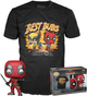 Набір Funko Pop! & Tee Deadpool & Wolverine Фігурка Bobble-Head Deadpool & Wolverine Best Bubs + футболка розмір XL 81735 (889698817356) - зображення 2