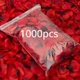 Набор темно-красных лепестков роз, 1000 шт - изображение 1