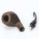 Люлька для куріння Muxiang Ebony Wood 9mm filter 292HT-0027 - изображение 5