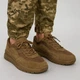Мужские тактические кроссовки Kindzer Tactical Т-363 койот, кожа + сетка 46 - изображение 4