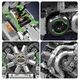 Конструктор двигун Bugatti W16 Engine Mould King моторизований дитячий, 2024 деталей (10201) - изображение 6