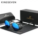 Поляризационные солнцезащитные очки для мужчин и женщин KINGSEVEN N7550 Black Blue - изображение 1