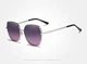 Женские градиентные поляризационные солнцезащитные очки KINGSEVEN N7822 Purple Gradient Pink - изображение 3