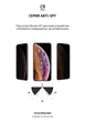 Защитное 3D стекло антишпион для Apple iPhone 12 Pro Max, 9H, закалённое стекло, на весь экран, противоударное, приватное c олеофобным покрытием, совместимо с чехлами, простая установка, ArmorStandart (ARM57575) - изображение 4