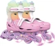 Роликовые коньки Neon Inline размер 34-37 радуга (NT08F4) - изображение 1