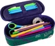 Пенал на молнии CoolPack Campus American Retro с органайзером для ручек 23x9x5 см (F062901) - изображение 2