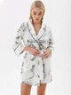 Халат женский летний Leinle Lex Oppia 1704 2XL Комбинированный (4821704150076) - изображение 1